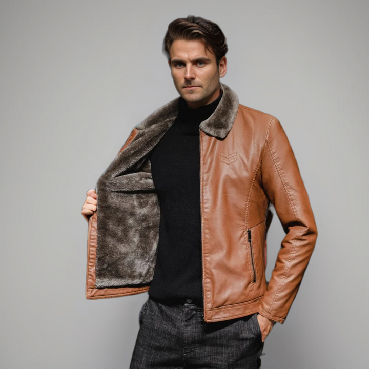 Aviator Leather Jacket Ricardo - VES - No.2