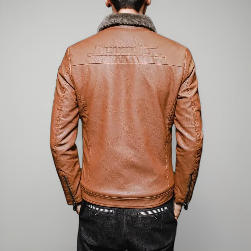 Aviator Leather Jacket Ricardo - VES - No.2