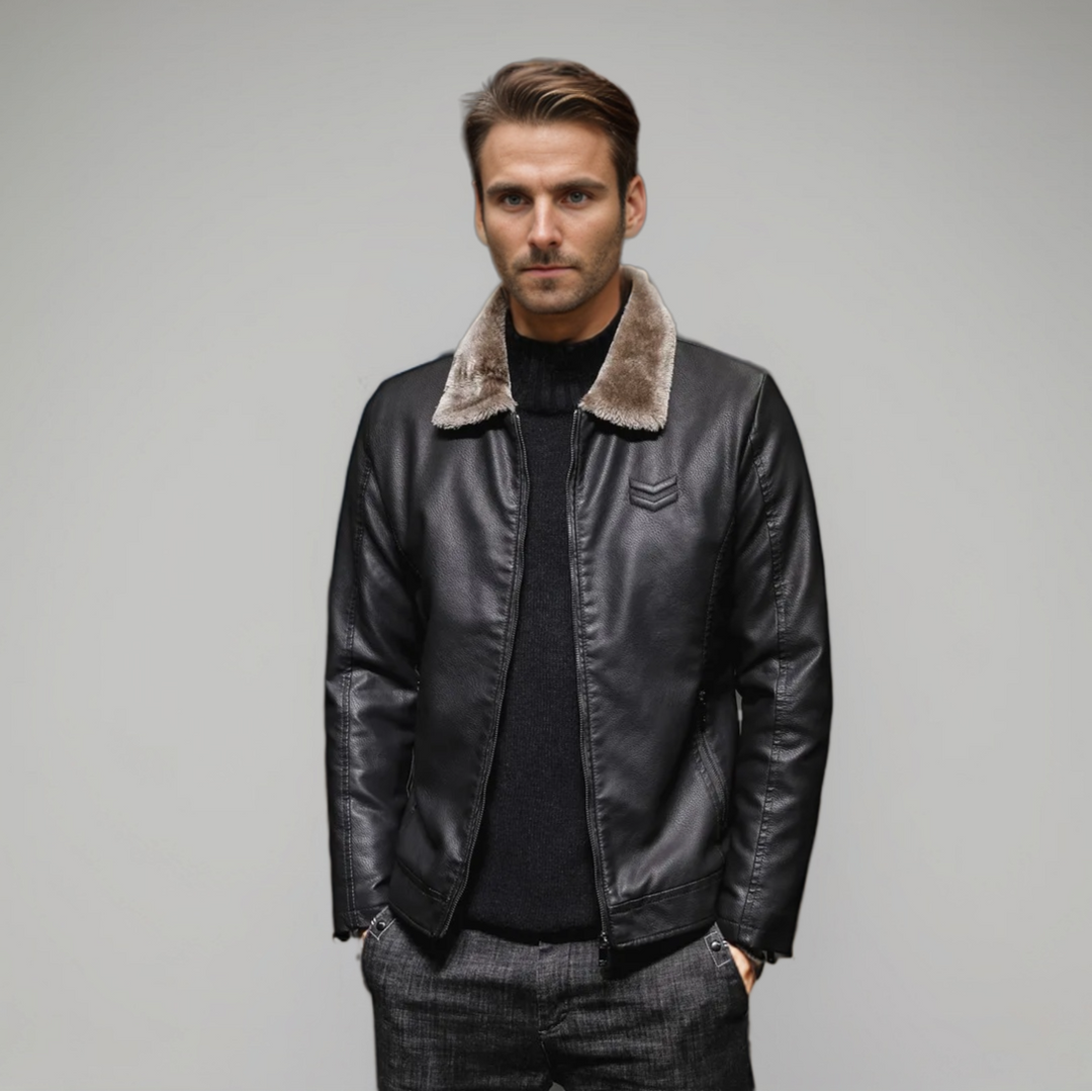 Aviator Leather Jacket Ricardo - VES - No.2